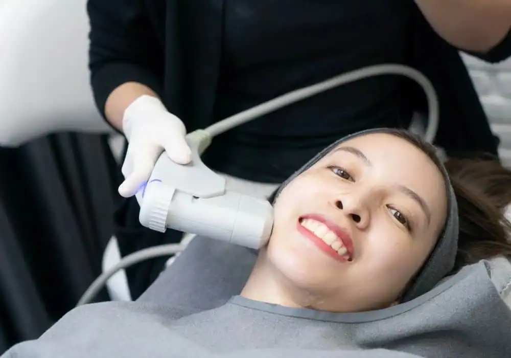 HIFU treatment Redbourn in progress