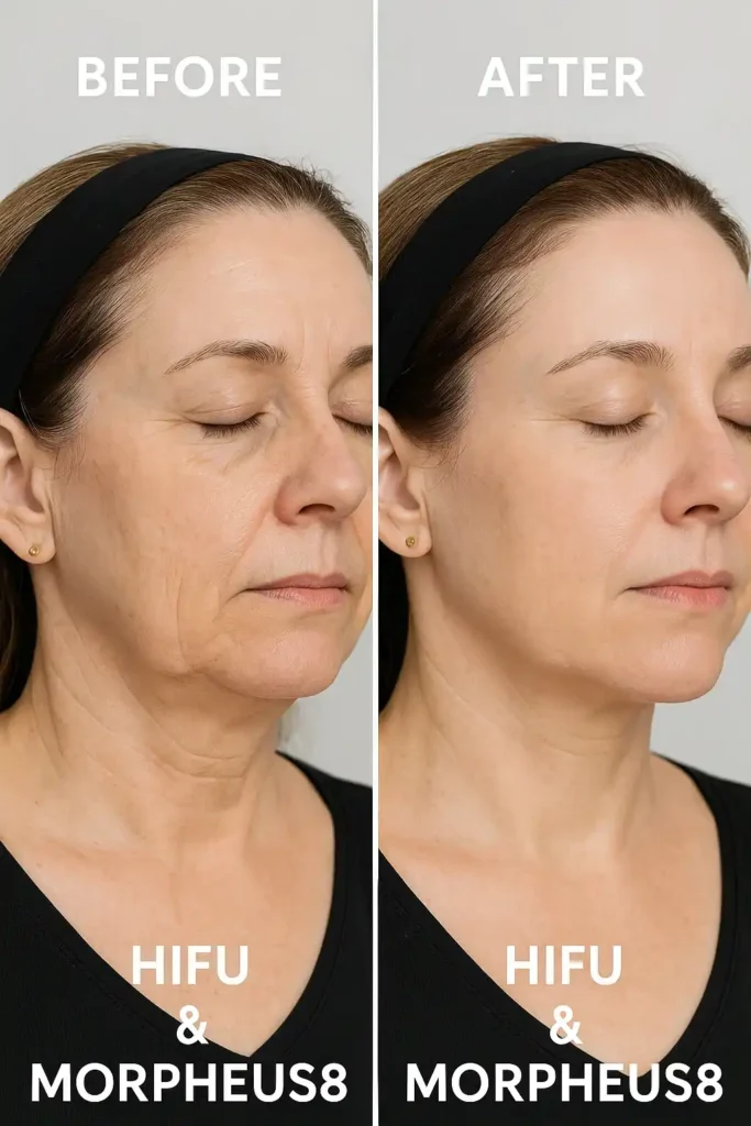 HIFU & Morpheus8 treatment results Redbourn - book in today!