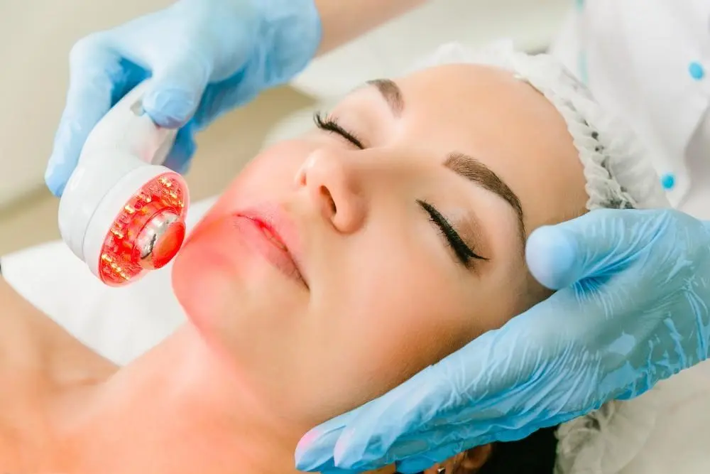 woman having non-surgical Morph8 treatment Redbourn