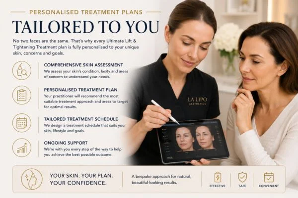 book a consultation about your ultimate lift and tighten treatment Redbourn
