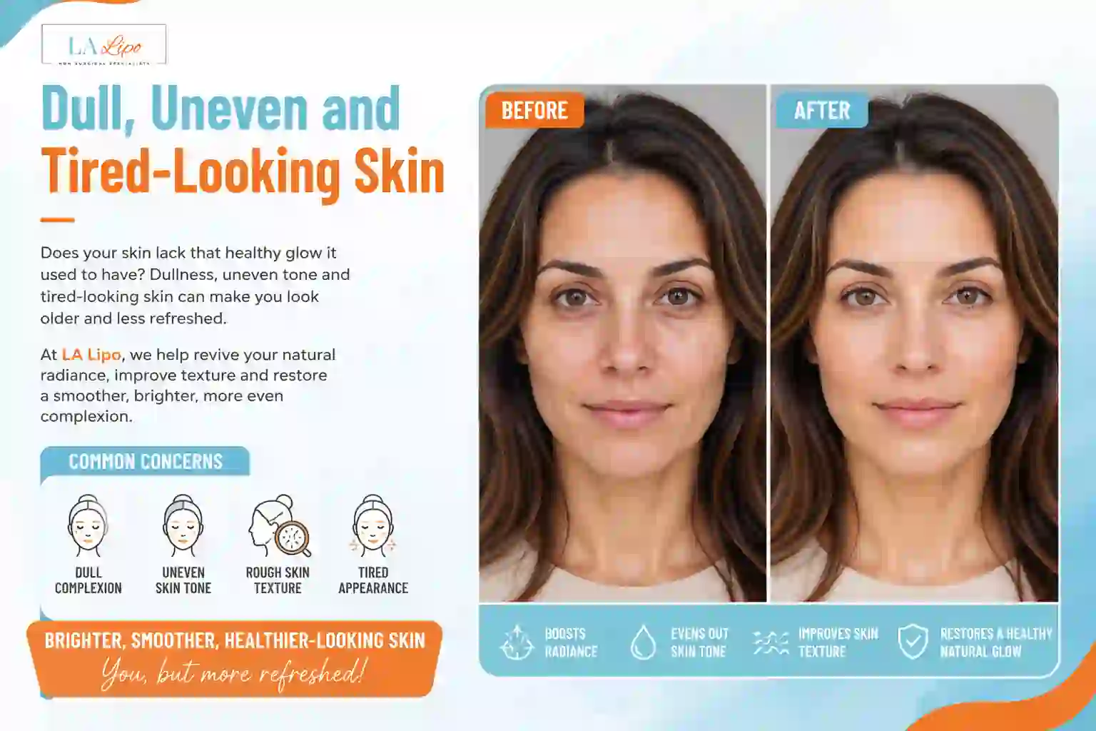 Sign #5: Dull, Uneven and Tired-Looking Skin Redbourn